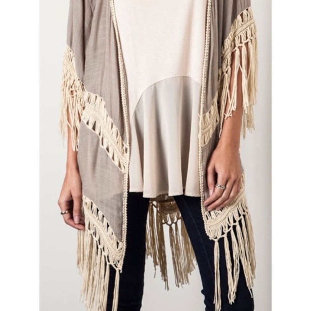 Southwestern BOHO Crochet Kimono